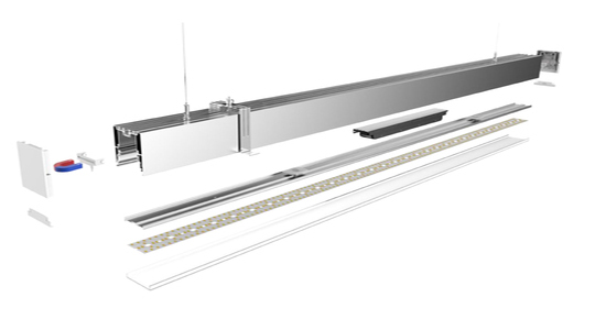 Chain GLS 7977 Ceiling Mounted LED Linear Light - Image 2