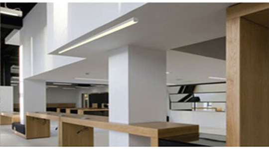 Horizon 4040 Ceiling Mounted LED Linear Light - Image 6
