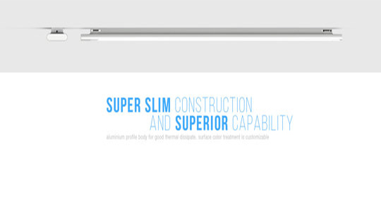 Slim 02 Ceiling Mounted & Suspended LED Batten - Image 11