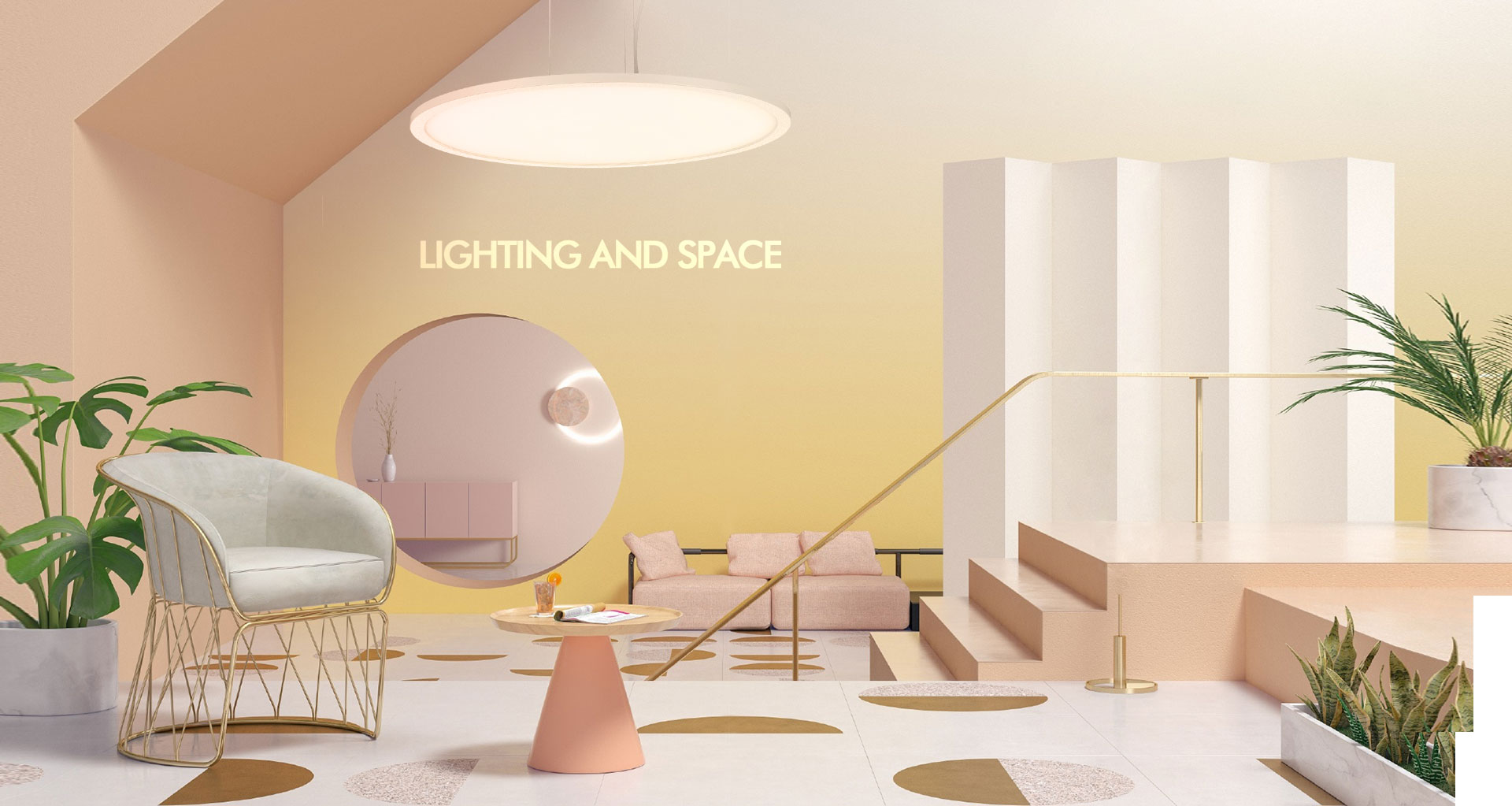 Circus LED Pendant Panel Light - Image 5