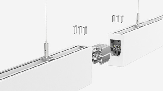 Horizon 8050 Ceiling Mounted LED Linear Light - Image 6