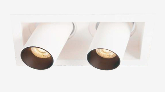 Rob Double Square Recessed LED Downlight