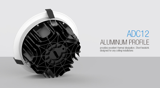 Sirius Series COB Recessed LED Downlight - Image 3