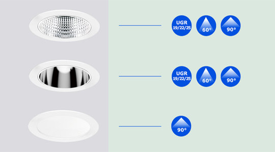 Acti 01 Series Deep Recessed LED Downlight - Image 10