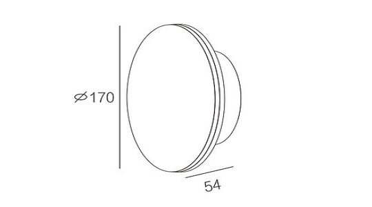 Dal 170 LED Wall Light - Image 2