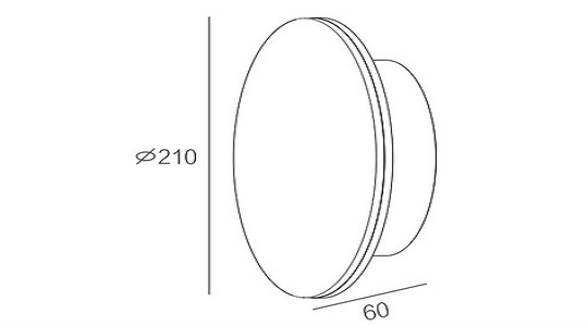 Dal 210 LED Wall Light - Image 2