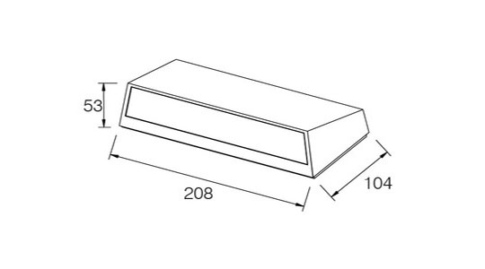 Tre Outdoor LED Wall Light - Image 2