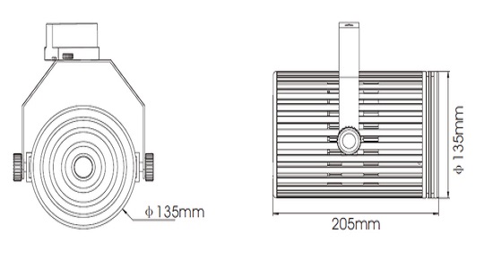 Venu Series 01 LED Track Spot Light - Image 3