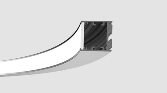 Chain GAS35 D1512 LED Linear Inward Curve Light (Customised)