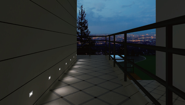 Giza CD1834 LED Recessed Stair & Wall Light IP65 - Image 2