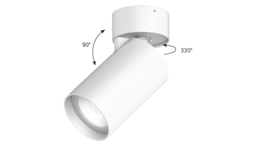 Roll L Ceiling Mounted