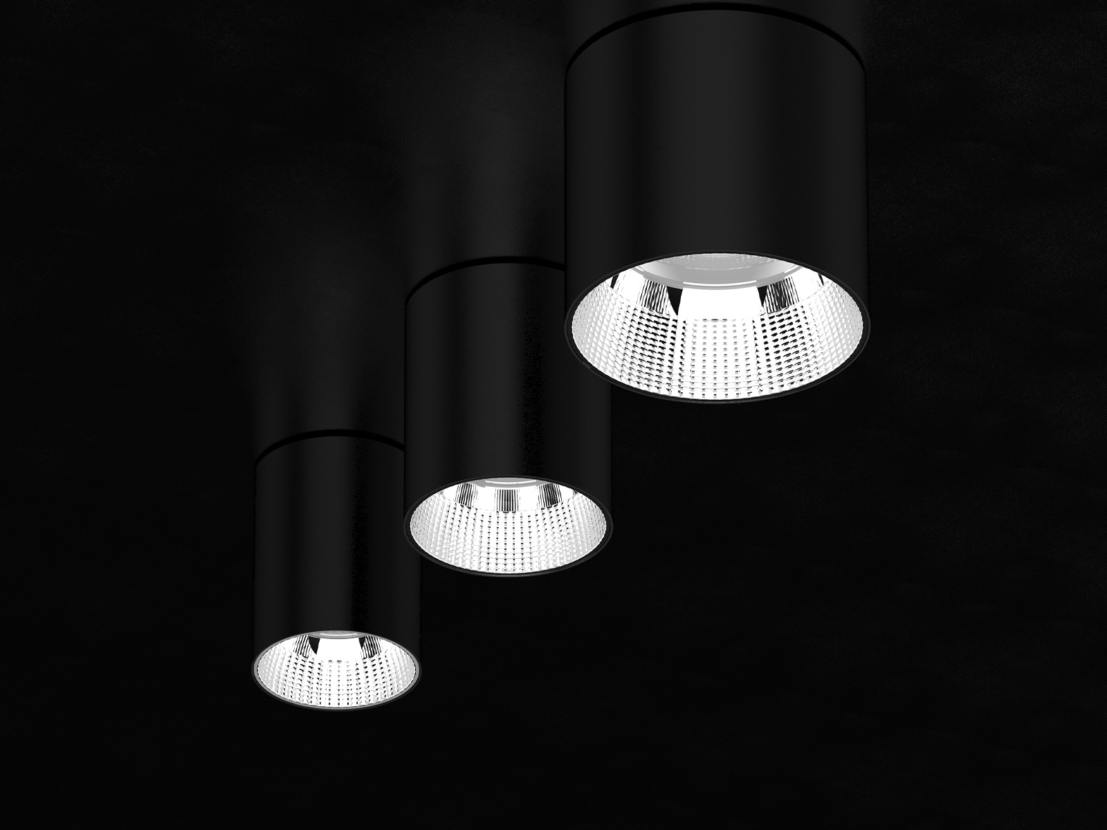 SD 120 Surface Mounted LED Downlight - Image 3