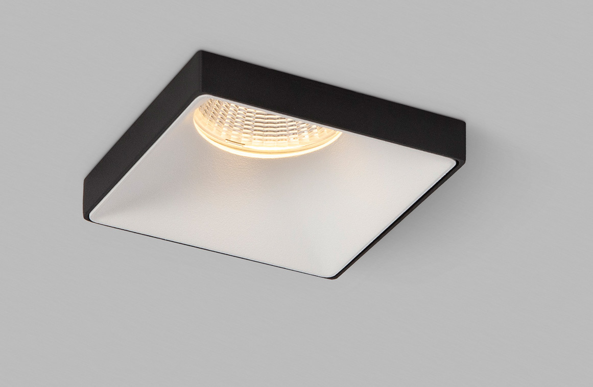 Vessle Semi Square 75 Recessed LED Downlight - Image 2