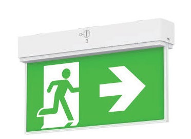 Premium EPS-EX2 Surface Mounted LED Exit Sign - Image 2