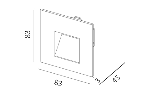 Step D83 WL3012 LED Wall Recessed Light - Image 3