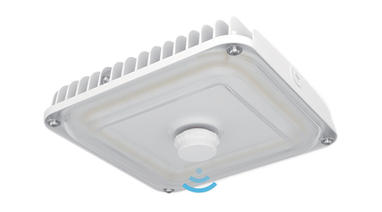 Eclipse Slim Series LED Canopy Light - Sensor Option - Image 3